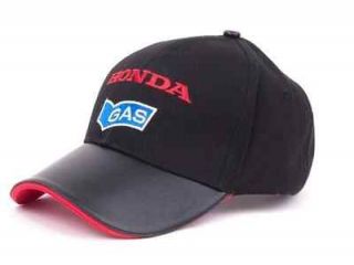 Honda Gas Bulls HRC GP Baseball Cap in Black