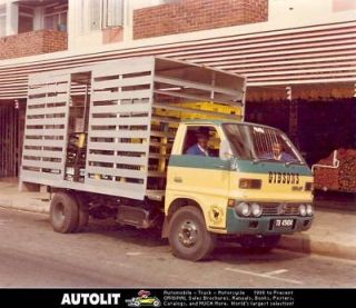 1975 ? Isuzu Elf Truck Factory Photo South Africa