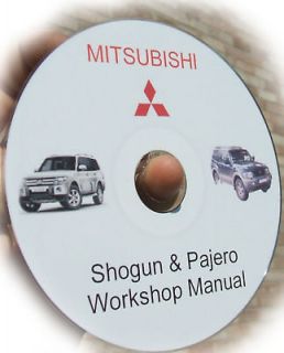 Mitsubishi Pajero Repair Manual INCLUDES WIRING DIAGRAM