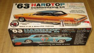 VINTAGE 63 Lincoln Continental HT 3 in 1 Customizing Kit by AMT in 1 