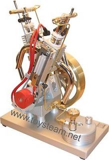 Maier V2 German Made   Butane Working Model Engine