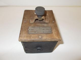   Quack Medical Machine Violet Ray Renulife Model E Induction Coil