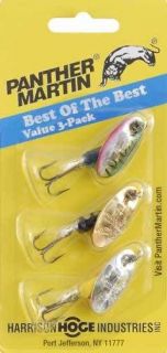 Panther Martin Best of the Best Trout Spinner 3 Pack BOB3