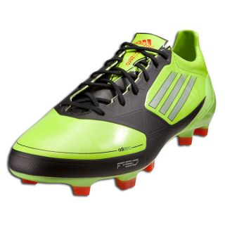 adidas F50 adizero TRX FG   Slime/Black/Chrome Soccer Shoes