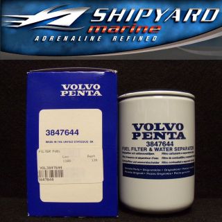 OEM Volvo Penta Water Separating Fuel Filter 3847644