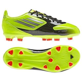 adidas F 10 TRX FG 2012 Soccer Shoes Brand New Neon/Black/Chrome KIDS 