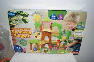 Disney Jungle Junction Roadway Playset Toy Ellyvan Lance New In Box
