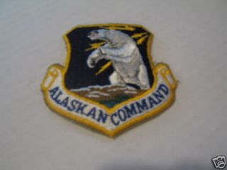 AIR FORCE ALASKA COMMAND PATCH