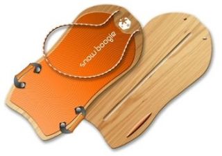 Real Wood Snow Sled 36 Inch Snow Boogie