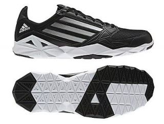 New Adidas Mens adizero F50 Cross Trainer Shoes Black White Gray 