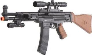 AK47 TACTICAL AIRSOFT SPRING ASSAULT RIFLE GUN M4 A1 M16 LASER LIGHT 