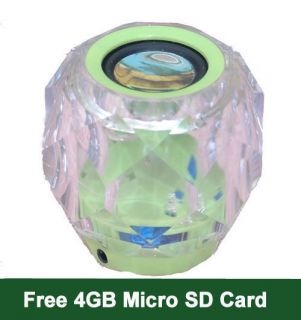   USB Portable 4GB TF/Micro SD Card Speaker For Ipod  Player DVD PC