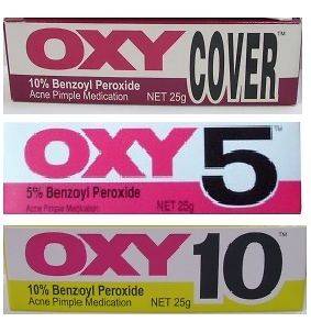 OXY 10 5 COVER Acne Pimple Treatment Cream 10g 25g