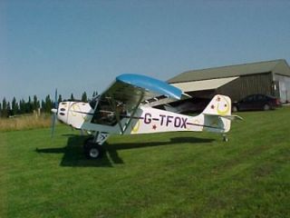 Kitfox Model 2 Denney Aircraft Airplane Wood Model Sml