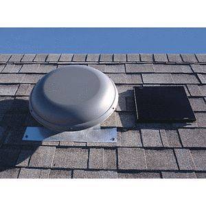 10w Solar Panel Attic Vent Roof Fan aid airconditioner
