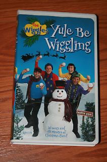 The Wiggles Yule Be Wiggling VHS Video Clamshell Christmas