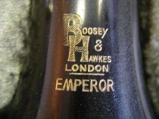 NICE BOOSEY AND HAWKES EMPEROR WOODEN CLARINET
