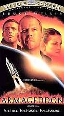 Armageddon VHS, 1998, Widescreen