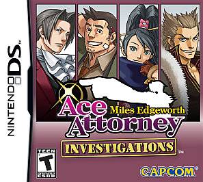 Ace Attorney Investigations Miles Edgeworth Nintendo DS, 2010