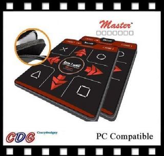 Deluxe Master 1 inch foam DDR Dance Pad Mat for PS3 and USB PC ~S