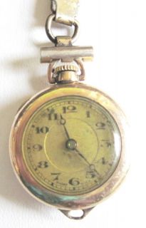 Vintage Wrist Watch part rectanguler curved case Gruen Watch Co 