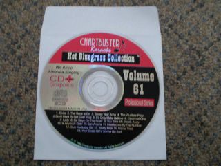 Chartbuster Classic Hot Bluegrass Country Hits #60061 or 60267 Karaoke 