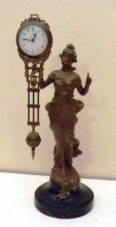 Junghans Diana Swinging Arm clock, ca. 1900