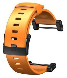 Suunto Core flat elastomer orange watch strap SS013339000   fits all 