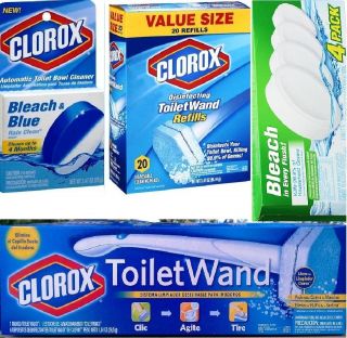 CLOROX BLEACH BATHROOM & HOME CLEANING CLEANERS ~ MANY CHOICES 