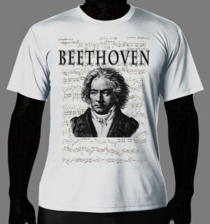 beethoven t shirt in Mens Clothing