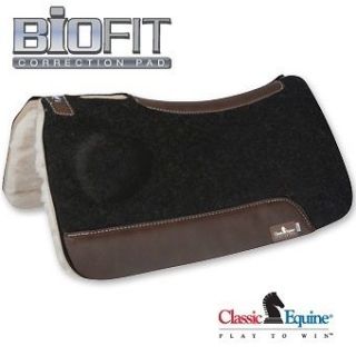 Classic Equine BioFit Bio Fit 1 Fleece Bottom Saddle Pad 31x32