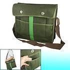   Coffee Color Shoulder Strap Army Green Canvas Electrician Tool Bag