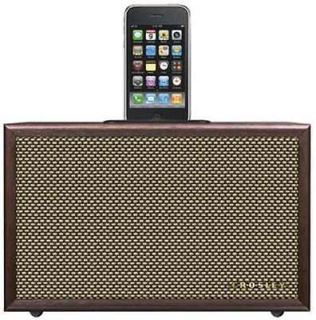 Crosley iDeco Universal iPod/iPhone Dock Wood Speaker System w/ Remote 