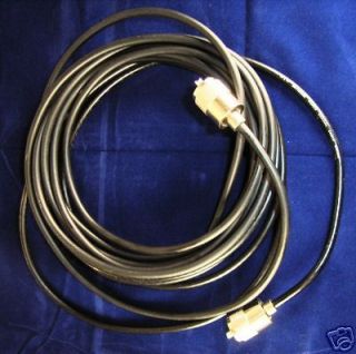 RG58 50 OHM COAXIAL CABLE 10m WITH FITTED PL259 PLUGS