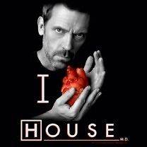House TV Show I Love (Heart) Dr. House Tee T Shirt Sizes S 3XL