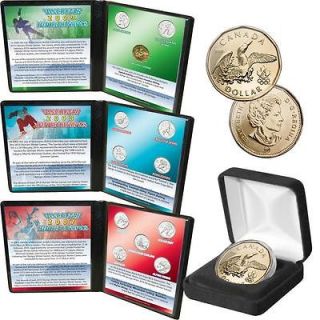   Canadian Quarter 2010 Vancouver Winter Olympic Coin Collection
