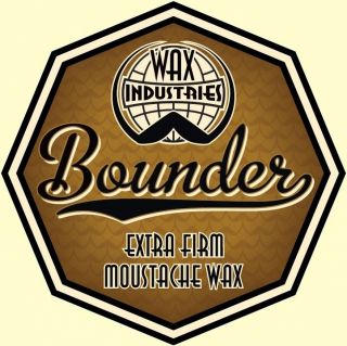 Bounder extra firm moustache / mustache wax 10g tin