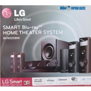 LG BH9220BW 7.1 Channel Smart TV 3D Blu ray Home Theater System