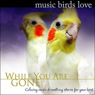 MUSIC BIRDS LOVE CD, Cockatiel, Parrot, Music for Birds, Bird Music 