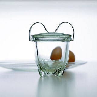 Heat Proof Glass Egg Coddler Cup No.1 by German Wagenfeld JENAer Glas 