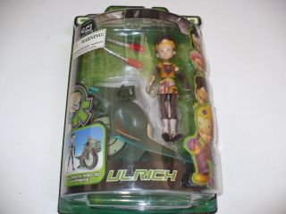 CODE LYOKO ULRICH FIGURE with PULL BACK AND GO OVERBIKE VERY RARE