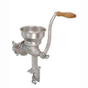 Cast Iron Corn, Grain Nut Grinder Solid Adjusts from coarse to fine 