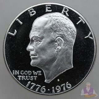   Eisenhower Dollar Type 1 Gem DCam Proof Clad Bicentennial Ike US Coin