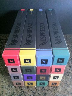 NEW NESPRESSO COFFEE CAPSULES   MIX OR MATCH SLEEVES. ALL PODS 