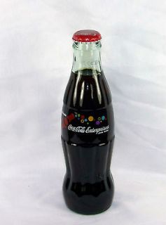 Coke Bottle Full Celebrate Coca Cola Enterprises 1986 2006