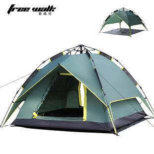 High quality Instant tent Automatic camping tent 3 4 person Double 