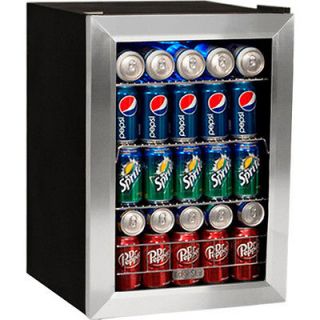 Mini Refrigerator & Freezer, Compact Retro Small Dorm Fridge, Food Ice