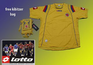 Lotto Colombia Home Jersey Soccer Jersey,new with tag size medium 