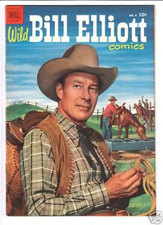 WILD BILL ELLIOTT # 9 Dell Western Comic 1952 FN VFN