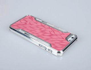 Hot!! New Deluxe Carbon Fiber Clip On Hard Back Case Cover For iPhone 